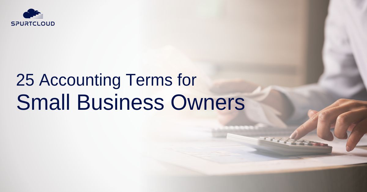 25 Accounting terms for small business owners